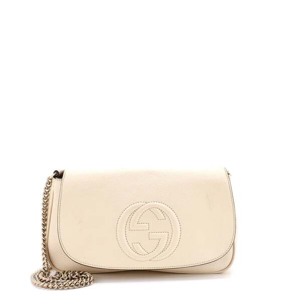 Gucci Handbags - Gucci Soho Chain Crossbody Bag Leather #258574G13B